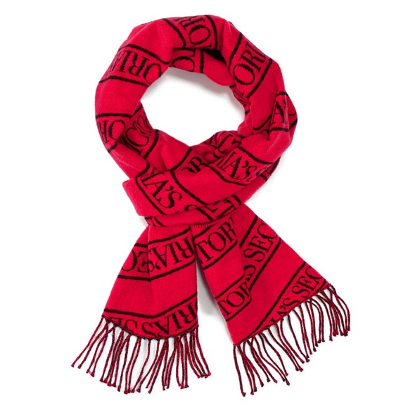 Victoria's Secret Accessories - VICTORIA'S SECRET Woven Logo Scarf